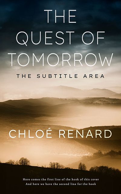 Pre Made Book Cover Cameo