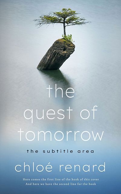 Pre Made Book Cover Heather