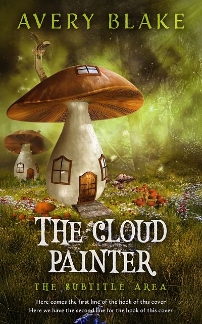 Pre Made Book Cover Punga