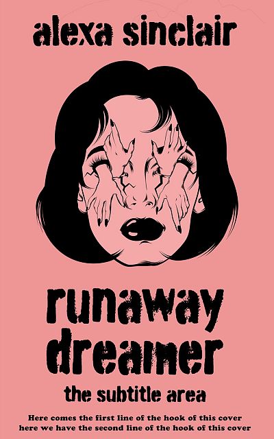 Pre Made Book Cover Cod Gray