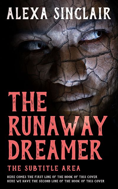 Pre Made Book Cover New York Pink