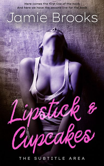 Pre Made Book Cover Lilac