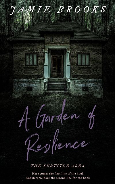 Pre Made Book Cover Log Cabin