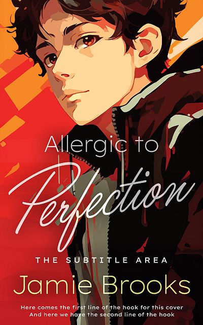 Pre Made Book Cover Night Rider