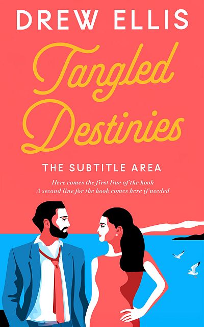 Pre Made Book Cover Carnation