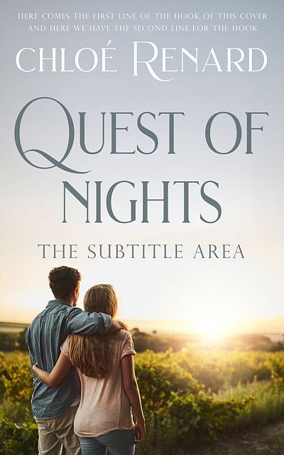 Pre Made Book Cover Pumice