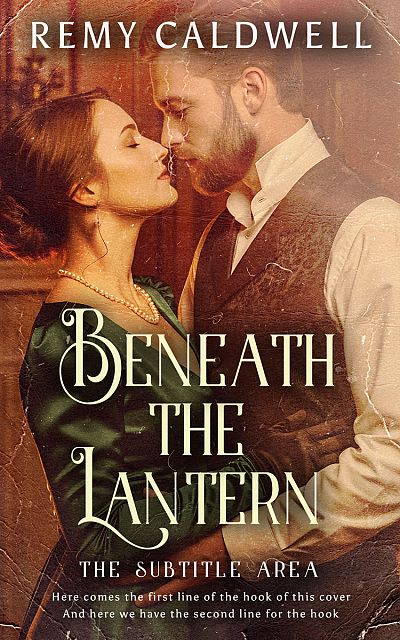 Pre Made Book Cover Old Copper