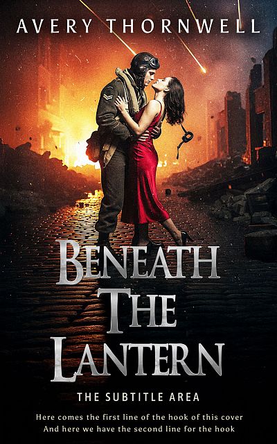 Pre Made Book Cover Antique Brass