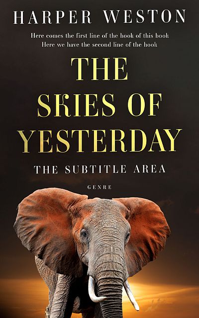 Pre Made Book Cover Zeus