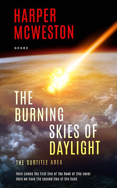 Pre Made Book Cover Harvest Gold