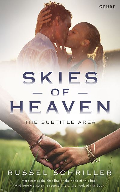 Pre Made Book Cover Wafer