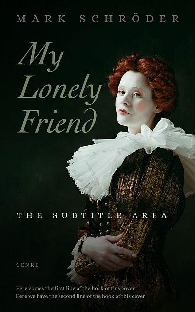 Pre Made Book Cover Marshland