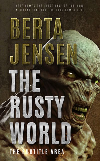 Pre Made Book Cover Bistre