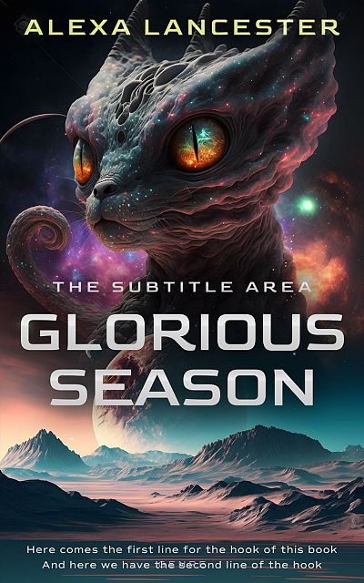 Pre Made Book Cover Shark