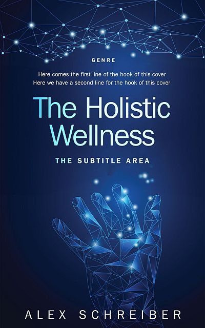 Pre Made Book Cover Blue Zodiac