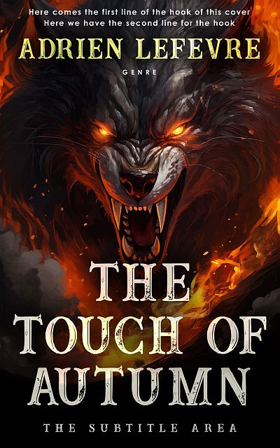 Pre Made Book Cover Night Rider