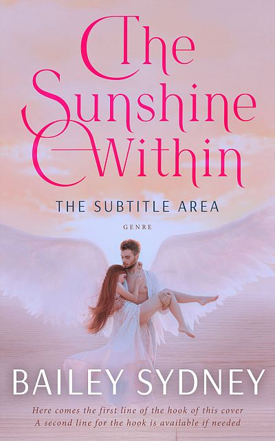 Pre Made Book Cover Lily