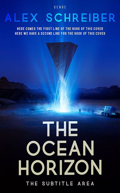 Pre Made Book Cover Torea Bay