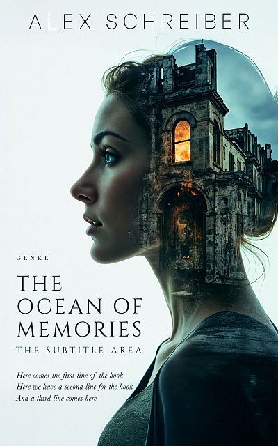 Pre Made Book Cover Mystic