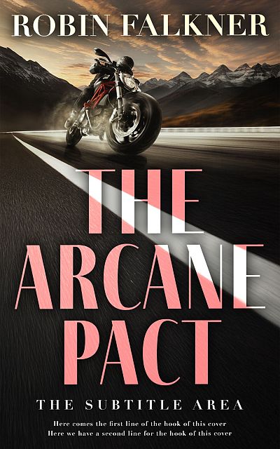 Pre Made Book Cover Petite Orchid
