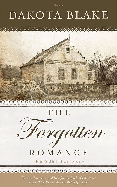Pre Made Book Cover Millbrook