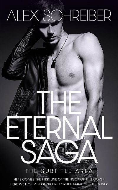 Pre Made Book Cover French Gray