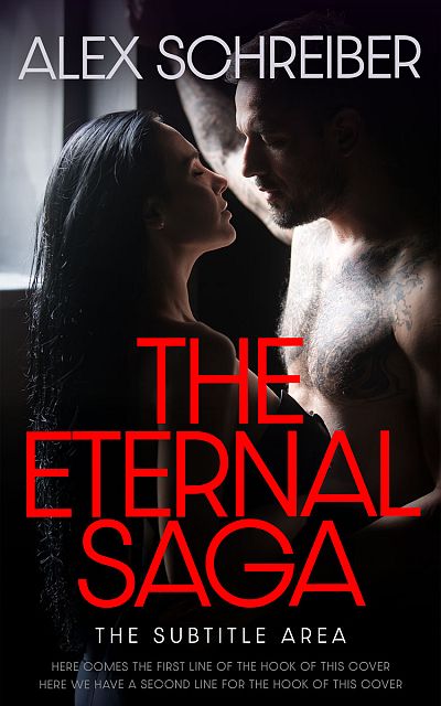 Pre Made Book Cover New York Pink