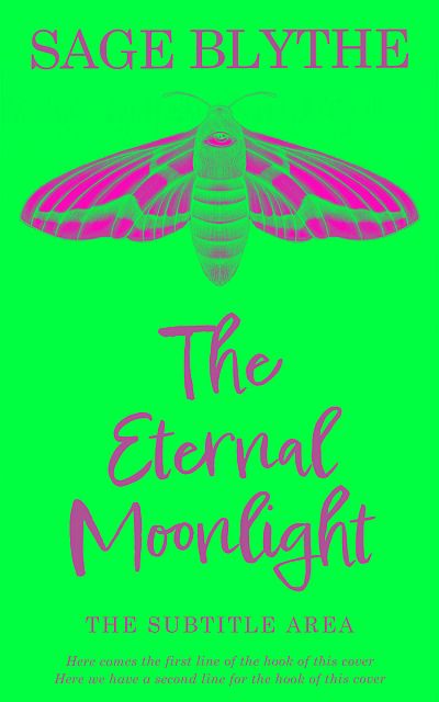 Pre Made Book Cover Malachite