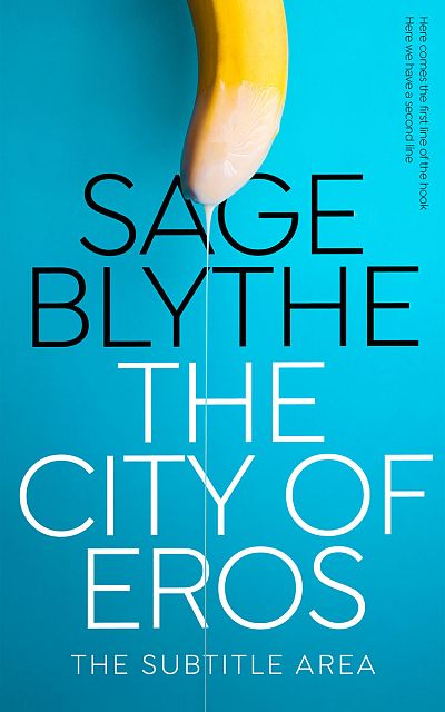 Pre Made Book Cover Pacific Blue