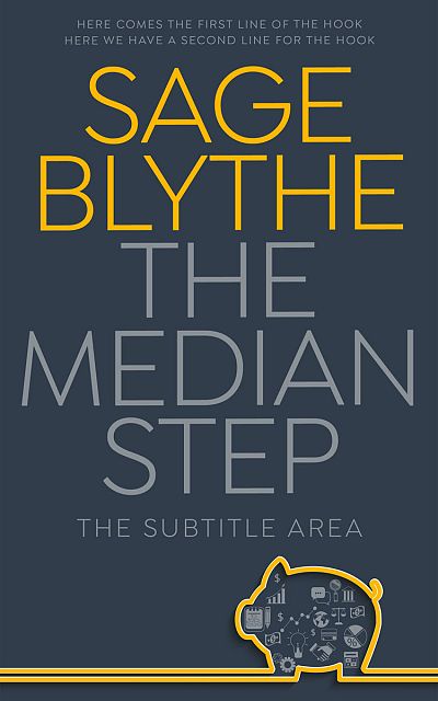 Pre Made Book Cover Oxford Blue