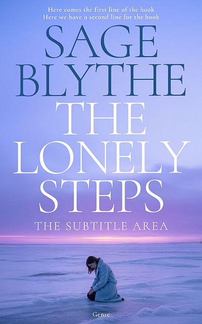 Pre Made Book Cover Dull Lavender