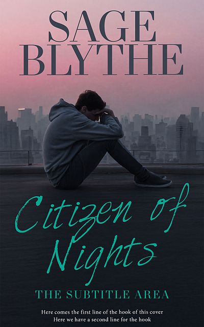 Pre Made Book Cover Quicksand