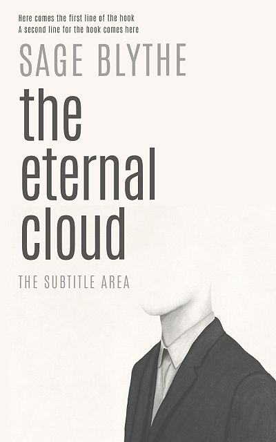 Pre Made Book Cover Fuscous Gray