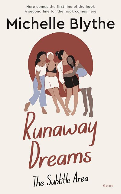 Pre Made Book Cover Pampas