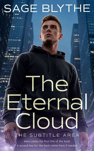 Pre Made Book Cover Ebony Clay