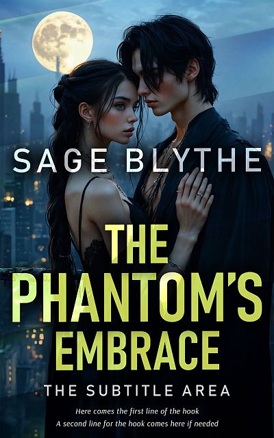 Pre Made Book Cover Deco