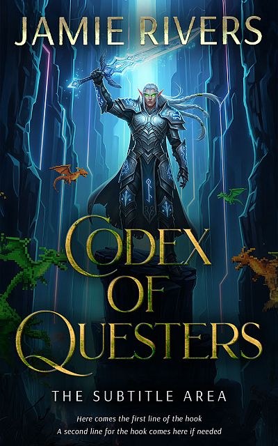 Pre Made Book Cover Firefly