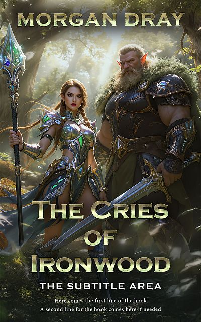 Pre Made Book Cover Rangitoto