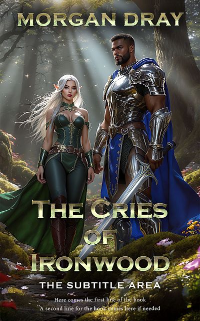 Pre Made Book Cover Tuatara