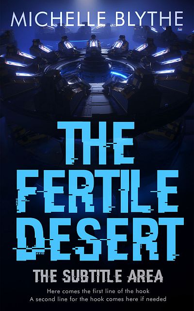 Pre Made Book Cover Ebony