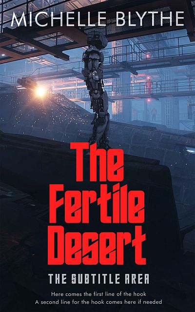 Pre Made Book Cover Mandy