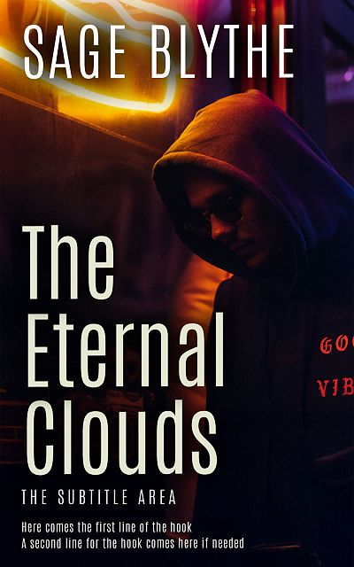 Pre Made Book Cover Tan