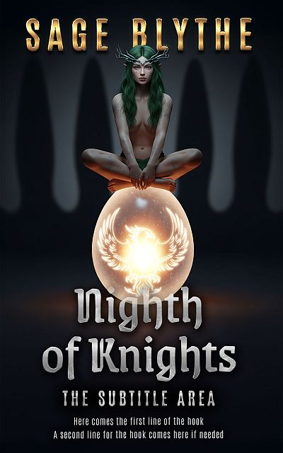 Pre Made Book Cover Woodsmoke