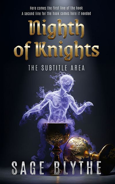 Pre Made Book Cover Mirage