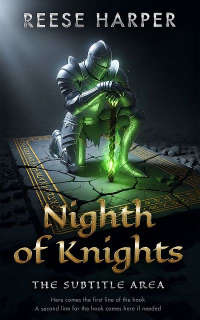 Pre Made Book Cover Woodsmoke