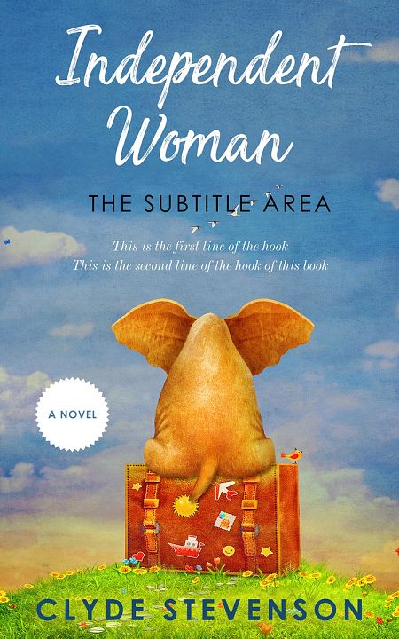 Related Premade Travel Book Cover: Hippie Blue #0875