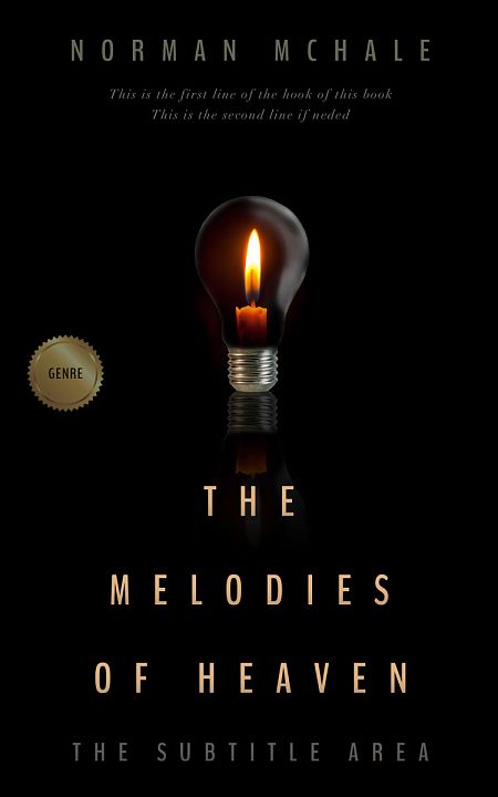 Related Premade Mystery & Thriller & Suspense Book Cover: Black #1027