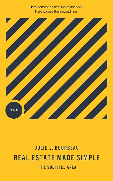 Related Premade Abstract Book Cover: Ebony Clay #1381