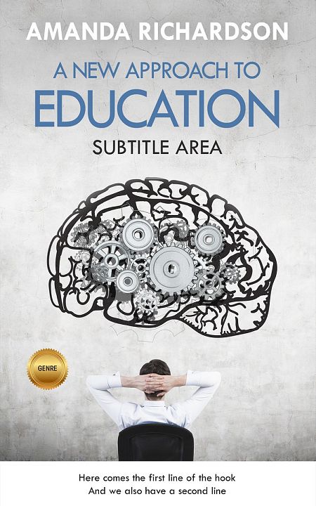 Related Premade Business Book Cover: Quill Gray #1821