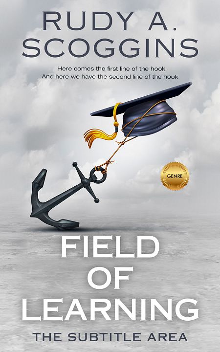 Related Premade Surreal Book Cover: French Gray #2548